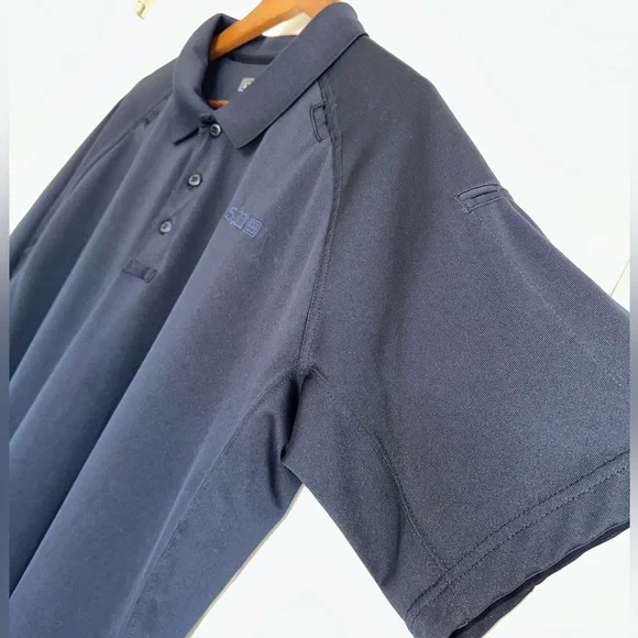 Men’s 5.11 Tactical Series Polo Black - Picture 13 of 16